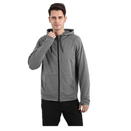 fashion hoodies Casual Tracksuit Long Sleeve Full-Zip Sports Sweatshirt Jacket Sports Running Jacket for Men