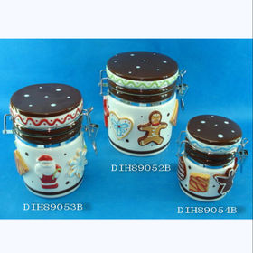 Buy Wholesale China Modern White Big Custom Kitchen Canister Ceramic Cookie  Biscuit Jar & Ceramic Biscuit Jar at USD 2.5