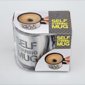 Rechargeable Self Stirring Magnetic Mug – KRALITSI