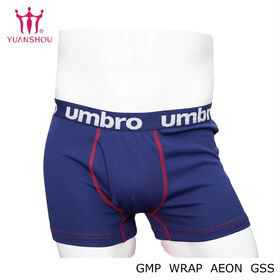 Customized Cotton Spandex Performance Boxer Breathable comfortable