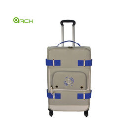 Canvas Material Trolley Luggage with Patented Design and Spinner Wheels, 20" 24" 28" 3PCS Set