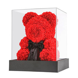 Mother's Day Personalized Teddy Bear Gift with Rose - Giant Teddy