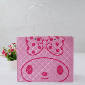 Sacs de courses non tissés avec motif de chat mignon, personnalisés et promotionnels