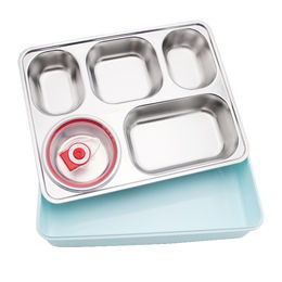 Buy Wholesale China Simple Square Stainless Steel Lunch Box With Dividers & Lunch  Boxes at USD 3.4