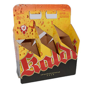 Individuell gestalteter Bierkarton für sechs Flaschen - Maßgeschneiderte Verpackung