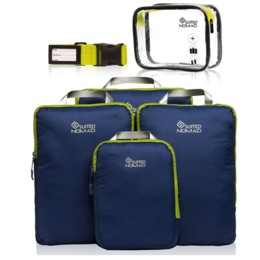 Travelkin - Cubos de viaje para embalaje, bolsas de compresión de equipaje  para viajes, cubos de embalaje para maletas, compresión con bolsa de