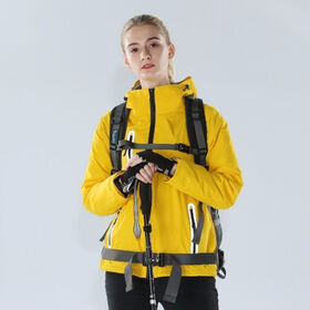 Jaket Musim Gugur Baru Wanita Vogue Mantel Outdoor 4XL Musim Gugur Kasual Bertudung Wanita Penahan Angin