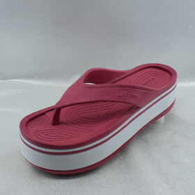 Fashionable Women's Flip Flops with Soft EVA Outsole, New Summer Style