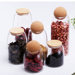 Buy Wholesale China Large Capacity Glass Rice Jar 1.5 Gallon Clear Glass  Jars With Seled Glass Lid Glass Storage Bottles & Glass Jars at USD 3.22