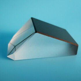 Halbpenta-Pentagonalprisma aus Quarzglas BK7 mit AR-Beschichtung, reflektierender Beschichtung und schwarzer Lackierung