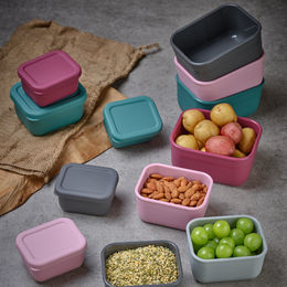 Buy Wholesale South Korea Silicone Lunch Box 3 Cubes & Silicone Lunch Box