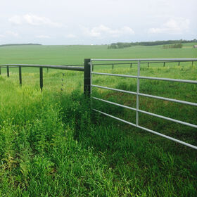 Allgood Galvanized Steel tube Horse Corral railing cattle corral pens Livestock fencing
