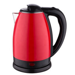 Pink)Electric Kettle 2000W Double Layer 304 Stainless Steel 2L