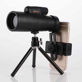 Cheap price telephoto lens 10x42 High Power Monocular Telescope with tripod for Smart Phone