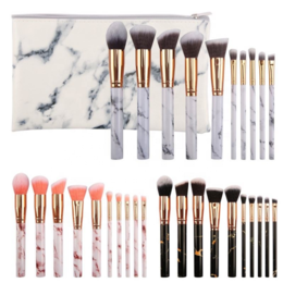10 Stück Reise Make-up Pinsel Set – Professionell, Mini, Komplettfunktional Für Gesicht & Augen