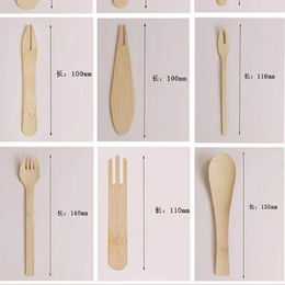 Cuillère en bois de bambou pour cuisine, 6 pièces, style coréen, 9