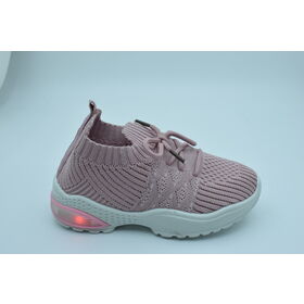 Zapatillas deportivas luminosas para niños y niñas, con luces LED intermitentes, ligeras, de malla transpirable, adorables, para correr, para niños pequeños y niños pequeños