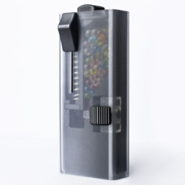 cigarette flavor beads injector Flavor Bead Injection System - 2PCS Filter Capsule Box with Multiple Cool Stickers, DIY Cigarette Bead Pusher Accessories Cigarette Crushball Dispenser, 2 Pcs