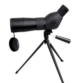 Teleskop Spotting dengan Zoom Lensa Mata Besar 15-45x60 dengan Tripod Logam untuk Mengamati Burung dan Berburu