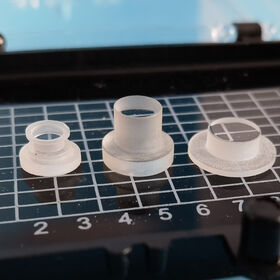 Sapphire Crystal Fused Silica Protective AR coating Step Shape Optical Glass Window Cover UV IR Step