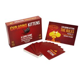 Jeu De Cartes Mantis Matching Exploding Kittens 105 Cartes Et 1