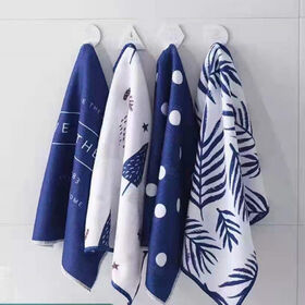 Vente de torchons de cuisine en microfibre hautement absorbants.