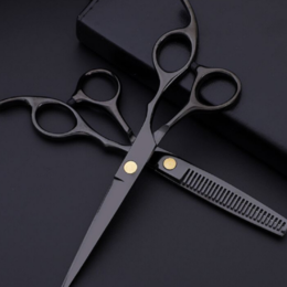 Professional Hair Cutting Scissors Sets 11PCS,Multi-purpose Hair Cutting Tools,Hair Clamps,Stainless Steel Material,for Salon,pet,Kids,Barber,Adults