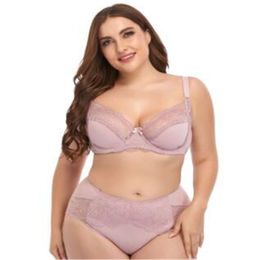 Plus Size S-6XL Pink Babydoll Sleepwear Lace Exposed Breast Underwear Lingerie