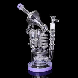 6 Inch Hookah Bong Shisha Pyrex Glass Smoking Water Pipe Bubbler Percolator Set 