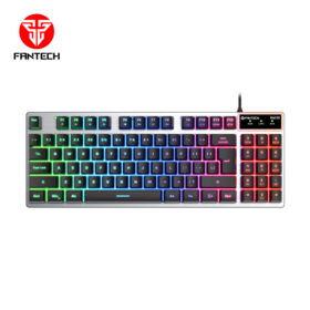 Membrane Gaming Keyboard Alluminium Alloy Cover Fantech K613X With Multimedia Keys