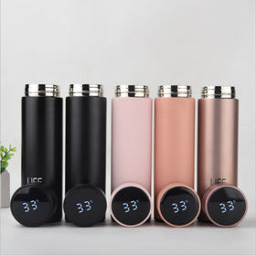 Smart Cup LED Thermal Flask Digital water bottle 500 ml Flask - Buy Smart  Cup LED Thermal Flask Digital water bottle 500 ml Flask Online at Best  Prices in India - Sports