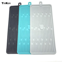 Buy Wholesale China Silicone Dish Drying Mat With Built-in Drain