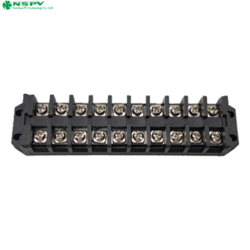 2-20p Barrier Terminal Block Max.50a 1000vdc And Max.60a 690vac For 