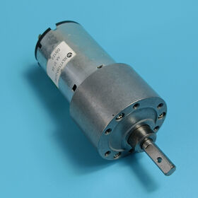 Customized DC12V 17W OD:37mm*68mm(L) Carbon brushed Gear motor for vending machines