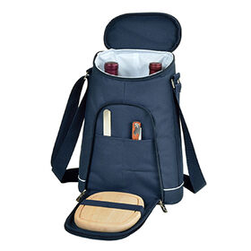 Sac isotherme souple avec logo personnalisé à prix d'usine, sac de pique-nique avec compartiment réfrigérant, dimensions 33 cm (H) x 24 cm (L) x 11 cm (P)