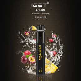 2021 New Model Iget king 2600puffs Disposable Electronic Cigarette from iget factory