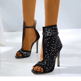 bling sandals size 12