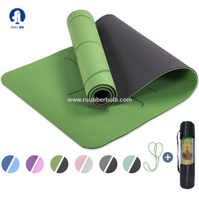 Non Slip Textured Surface Eco Friendly Yoga Mat Extra Thick High Density  Anti-Tear Exercise Yoga Mat with Carrying Strap - China Yoga Mat Eco  Friendly price
