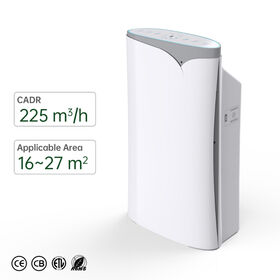 Purificador de Aire Doméstico CADR 225 con Filtro HEPA, Sensor de COVT, Certificación CE CB ROHS