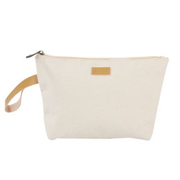 Natural Canvas Zipper Pouch