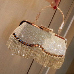 Pochette Mariage Femme Sac De Soirée Brillant, Sac Enveloppe élégant , Sac à Main Pour Mariage Pochette De Soiree Femme