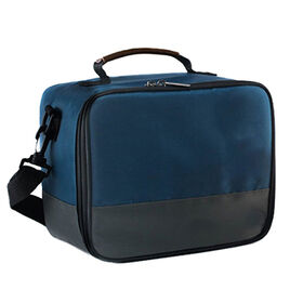 Lunchtasche zum Fabrikpreis, Thermische Lunchbox-Tasche mit abnehmbarem Schultergurt, Innentaschen aus Netzgewebe