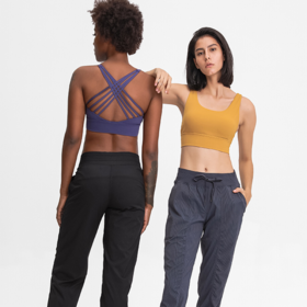 Tops de Yoga e Sutiãs Desportivos Personalizados em Branco com Sutiã Embutido por Atacado