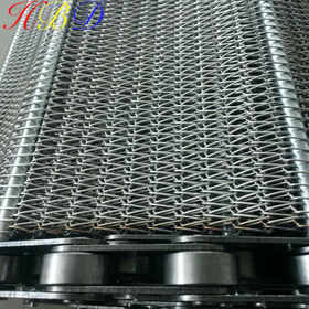 SUS304 Flat Flex Belt for Vegetable Ball Fryer - China Wire Mesh Belt,  Stainless Steel Belt