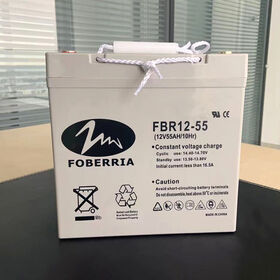 FBR12-55 12V 55AH/10Hr VRLA Versiegelte Blei-Säure-USV-Batterien