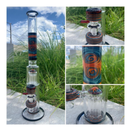 Buy China Wholesale Small Pipes Glass 15cm Colorful Ash Catcher Recycler  Glass Bong Hand Blown Colorful Small Hookahs & Small Pipes Glass $19.91