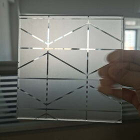 5mm 6mm 8mm 12mm ultra clear decorative art tempered fusing glass