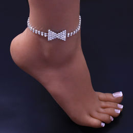 Anklets for Women Silver Gold Ankle Bracelets Set Boho Layered