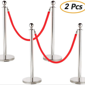 Barrera de Control de Multitudes Portátil y Resistente a la Intemperie - Ideal para Eventos y Seguridad