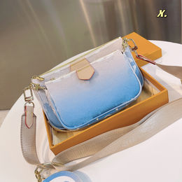 Buy Wholesale China 2021 Lady Leather Shoulder Bags Inner Zipper Pocket Women  Handbag With Ribbons For Lv & For Lv Shoulder Bags at USD 44.44